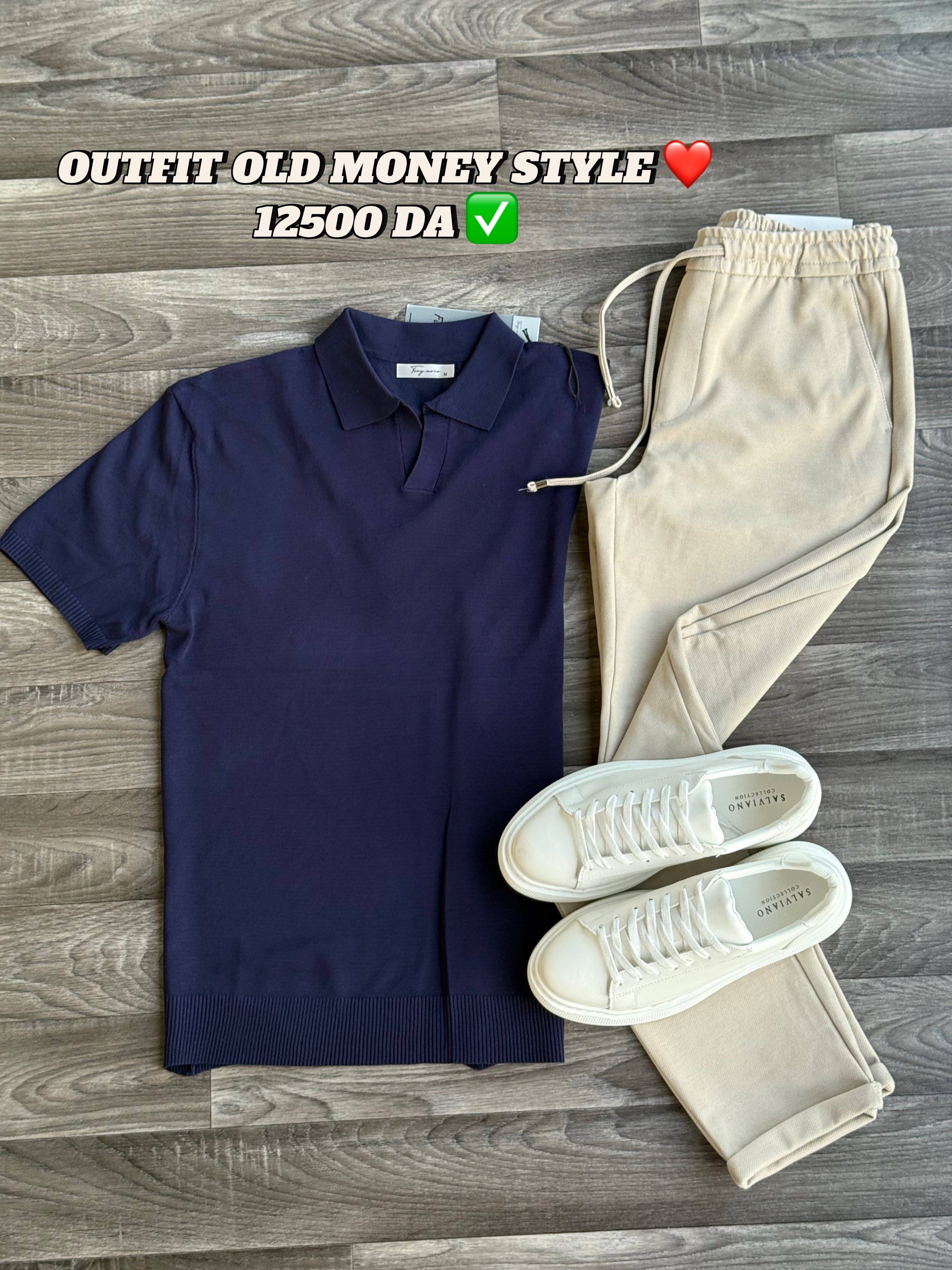 Ensemble Old Money : Élégance et Confort à Petits Prix !