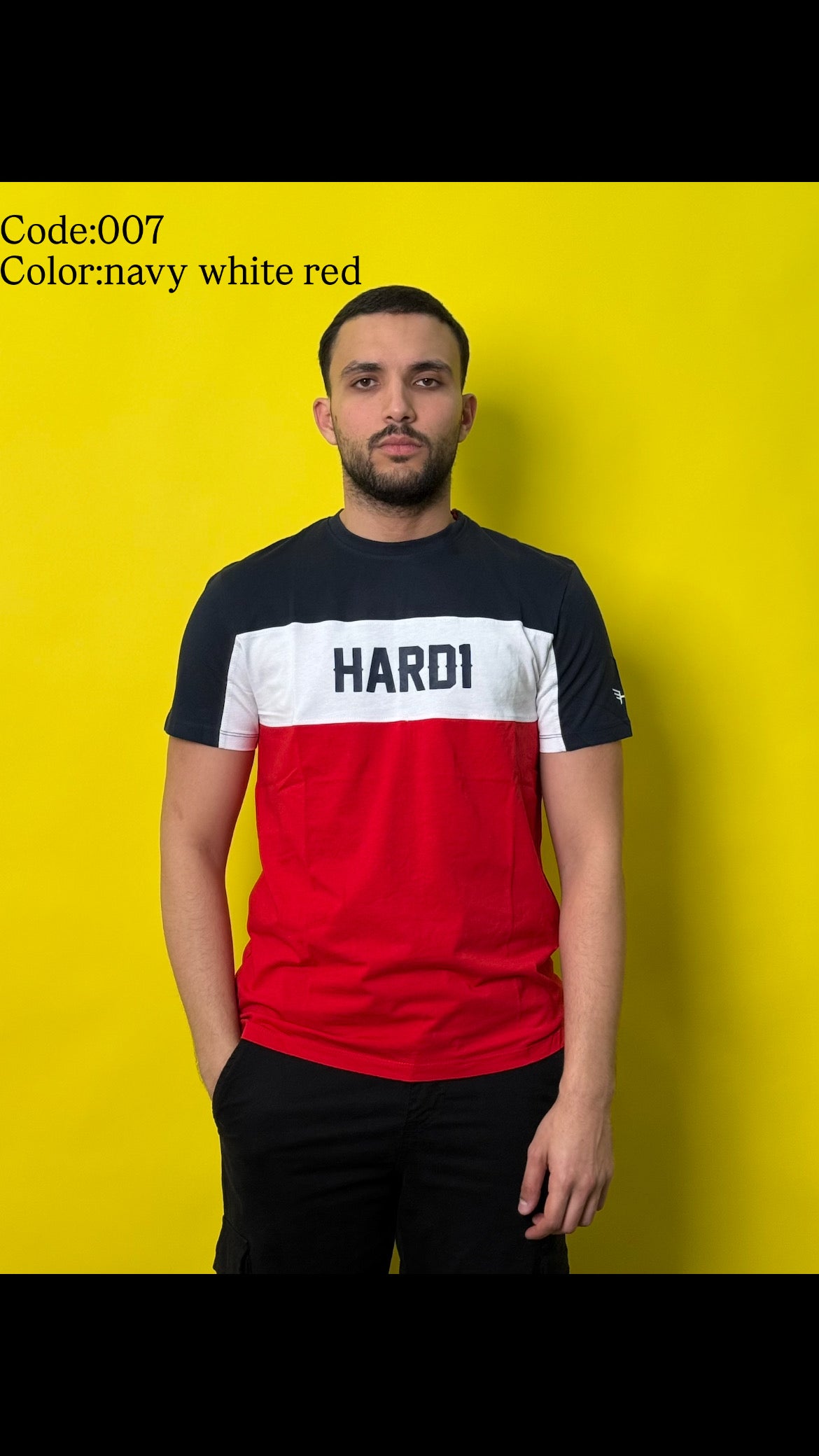 PROMO T SHIRT HARD1 ANGLAIS ORIGINAL