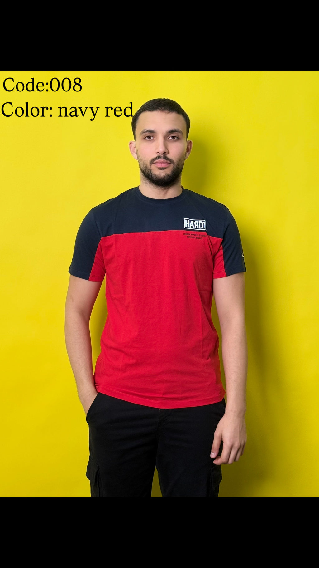 PROMO T SHIRT HARD1 ANGLAIS ORIGINAL