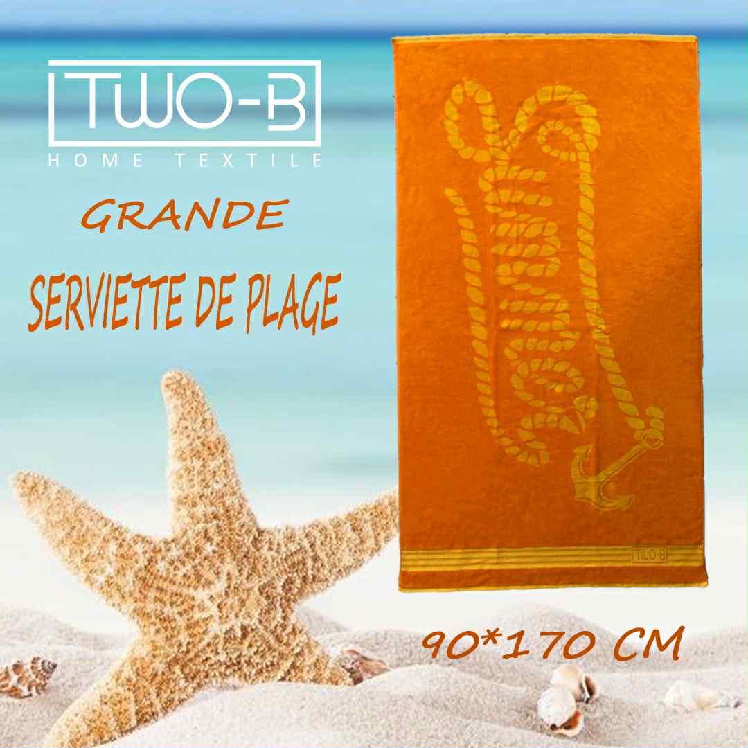 Serviette de plage 100% Cotton