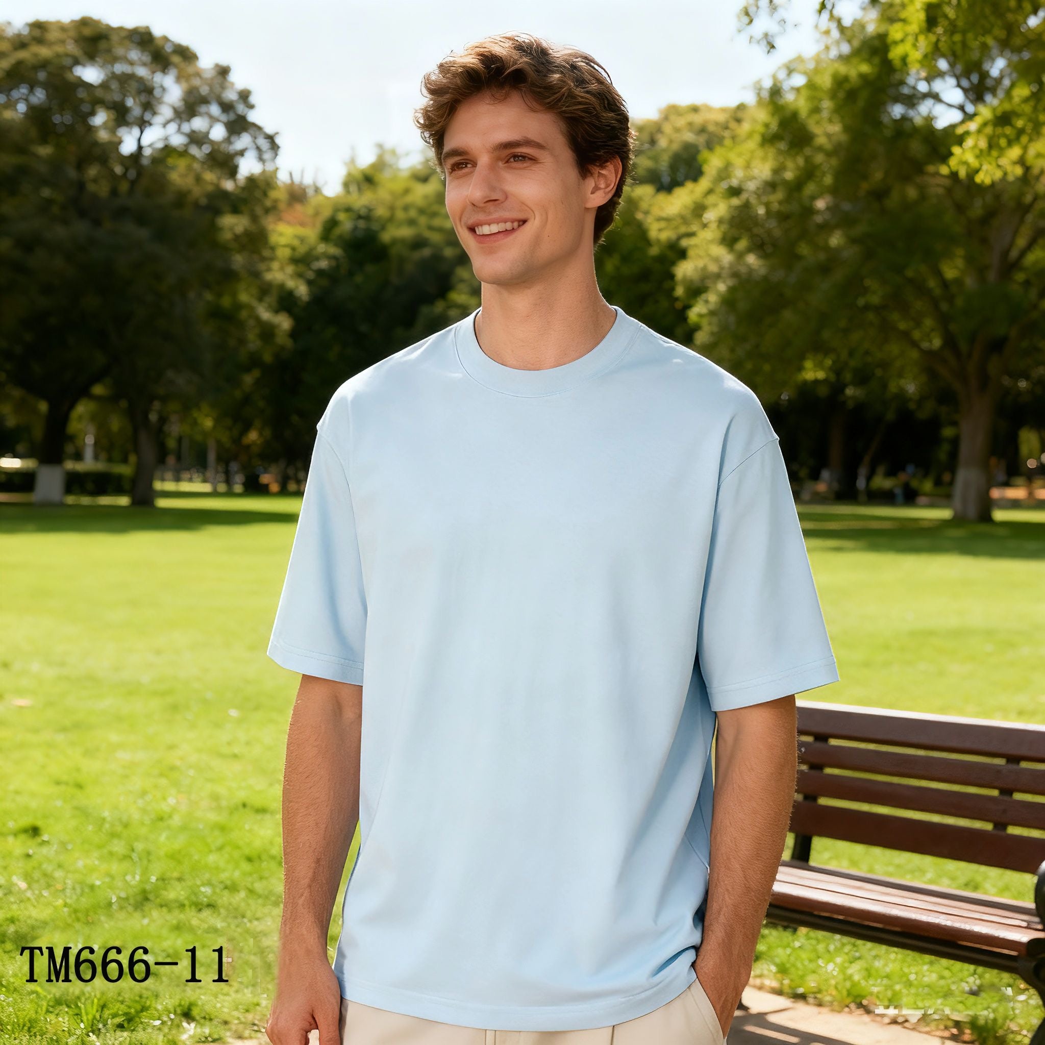 t-shirt demi oversize 🇮🇹 bruno en coton - 15 couleurs 🇮🇹