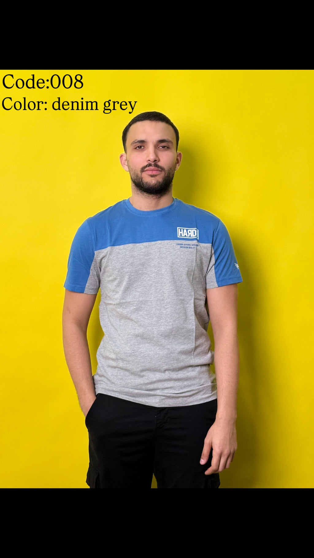 PROMO T SHIRT HARD1 ANGLAIS ORIGINAL
