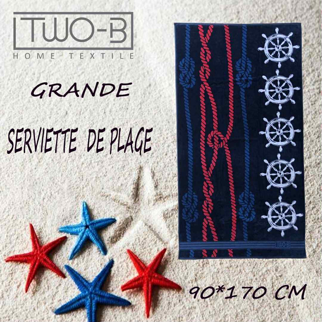 Serviette de plage 100% Cotton